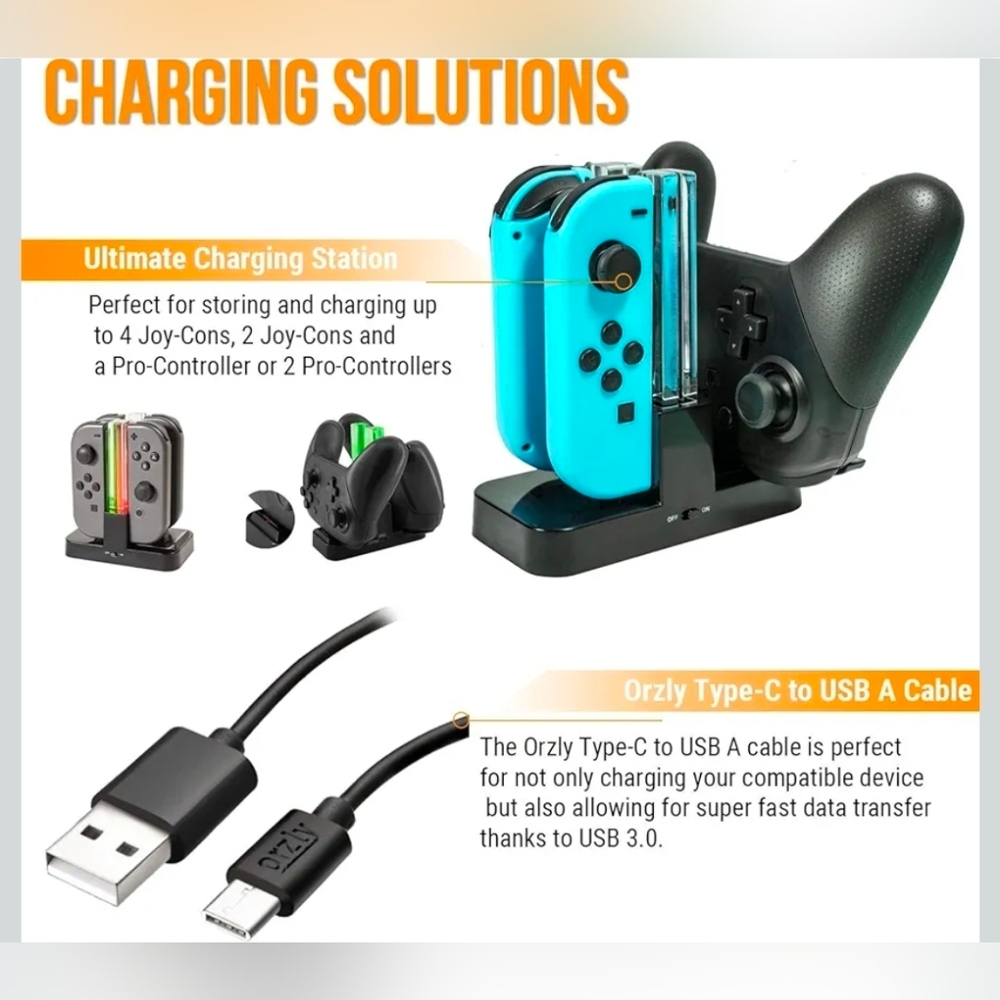 Accessories Pack For Nintendo Switch - Picture 5 of 10